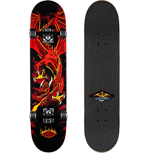 Powell Golden Dragon Complete Skateboard - Flying Dragon (7.625' x 31.625')