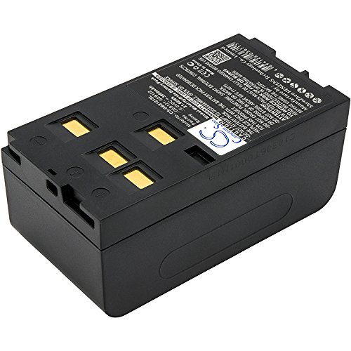 IUPPA Replacement Battery Compatible with Geomax ZTS 602LR, Part Number: ZBA-100 3600mAh/6.0V