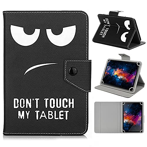 DETUOSI Universal 7.0 inch Tablet Case, 7 inch Tablet Cover, Travel Portable Protective Folio PU Leather Stand Shell Case【with 4 Fixed Rings】for All Kinds of 7.0-7.9 inch Android/iOS/Windows Tablet #2
