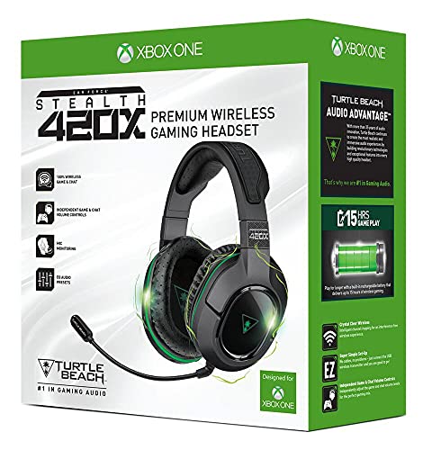 Turtle Beach - Stealth 420X+ Fully Wireless Gaming Headset - Superhuman Hearing - Xbox One (Discontinued by Manufacturer)