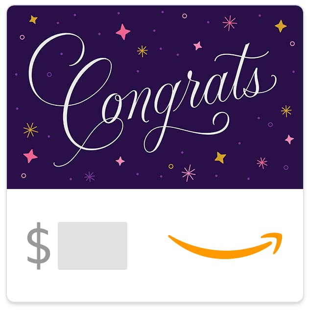 Amazon eGift Card - Congrats (Fireworks)