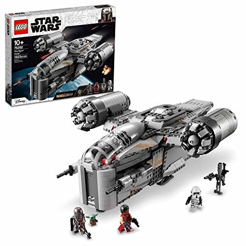 LEGO Star Wars The Razor Crest 75292 Mandalorian Starship Toy, Gift Idea for Kids, Boys and Girls with The Child 'Baby Yoda' Minifigure (Exclusive to Amazon)