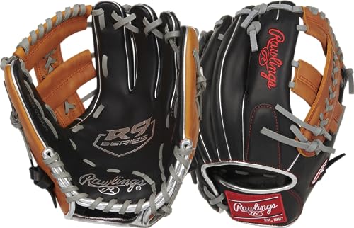 Rawlings | R9 CONTOUR Baseball Glove | 11' | X-Laced Single-Post Web | Right Hand Throw