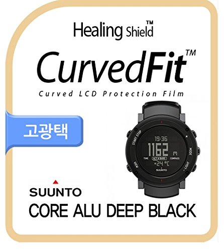 Healingshield Screen Protector CV for Brand Watch Core ALU Deep Black [Front 3pcs]