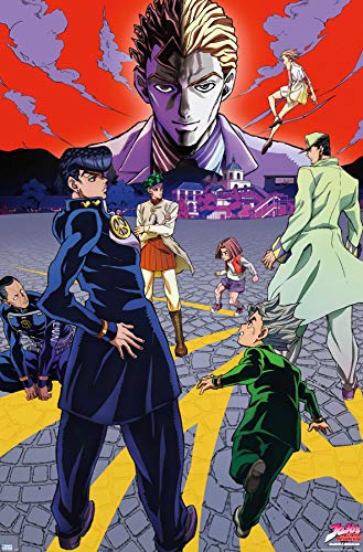 Trends International JoJo's Bizarre Adventure - Season 3 Key Art Wall Poster, 22.375' x 34', Unframed Version