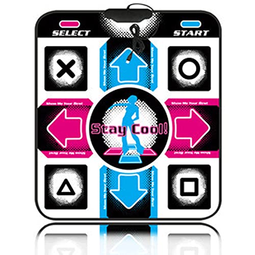 Home Game Dance Machine, Electronic Dance Mats Dancing Pad Yoga Mat Musical Dancing Carpet, PVC Wear Resistant USB Dance Step Mat Dancer Blanket, High Sensitivity Gaming