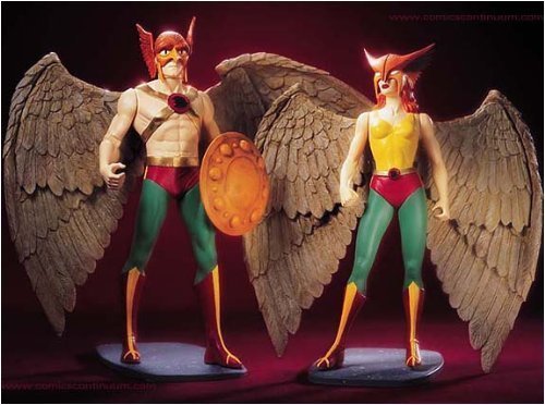 Hawkman & Hawkgirl Deluxe Action Figure Set by DC Comics