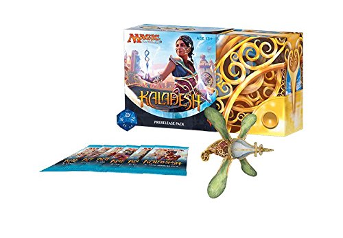 Magic the Gathering: MTG Kaladesh KLD Prerelease Pack (Pre-Pelease Promo + 6 Boosters + d20 Spindown Counter)