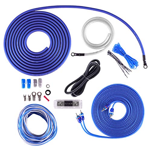 Skar Audio 4 Gauge OFC Complete Amplifier Installation Wiring Kit, SKAR4ANL-OFC