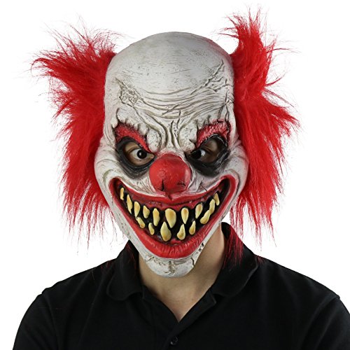 FantasyParty Halloween Clown Mask Costume Party Latex Scary Mask Joker Mask