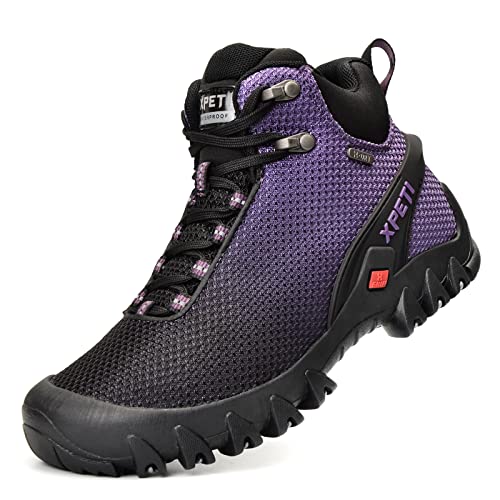 XPETI Women’s Terra Mid hiking boots (Gradient Purple)