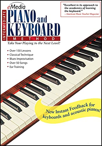 eMedia Intermediate Piano and Keyboard Method [Mac Download for 10.5 to 10.14, 32-bit]