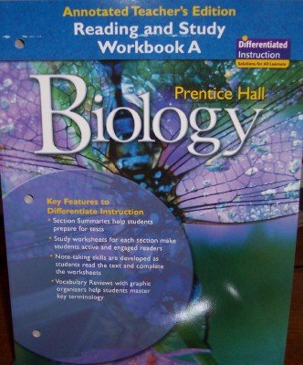 Biology, Reading and Study Workbook A, Annotated Teacher's Edition, 9780132013567, 0132013568, 2008
