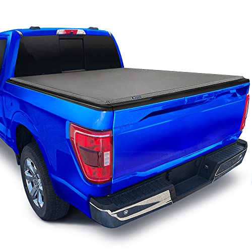 Tyger Auto T3 Soft Tri-fold Truck Bed Tonneau Cover Compatible with 2015-2024 Ford F-150 | 6.5' (79') Bed | TG-BC3F1042