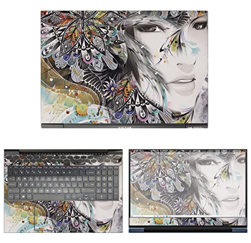 Decalrus - Protective Decal Sticker for The HP Victus Gaming Laptop (16.1' Screen) case Cover wrap HPvictus16_gaming-53