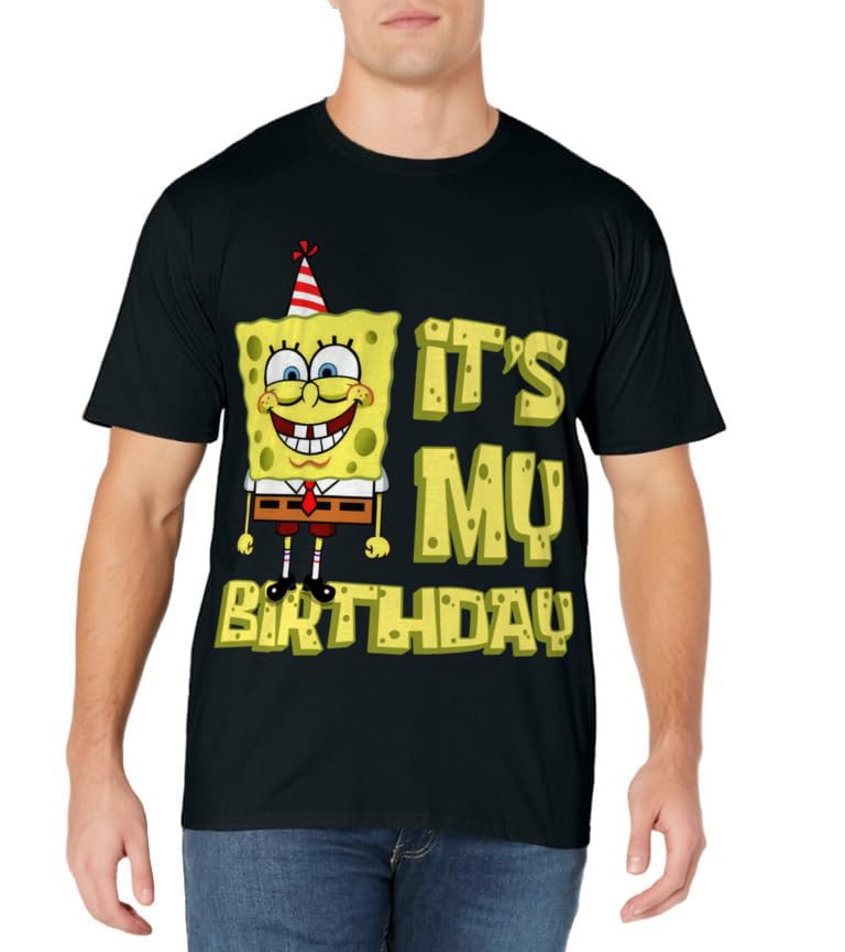 Mademark x SpongeBob SquarePants - SpongeBob SquarePants It's my Birthday T-Shirt