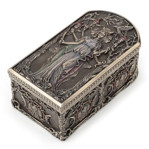 Veronese Design Hecate Triple Goddess Decorative Trinket Box