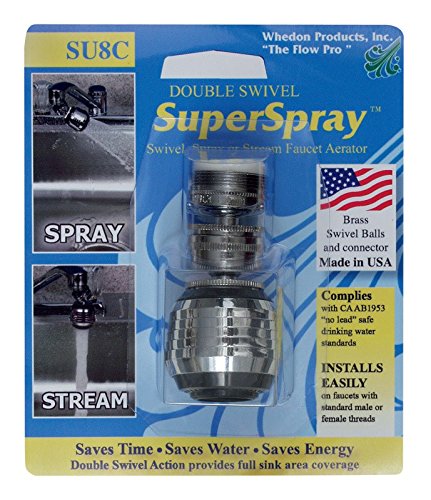Faucet Aerator- Spray Swivel