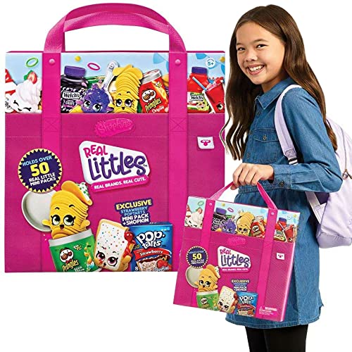 Shopkin Real Littles Collector Case with Exclusive Strawberry Pop Tarts Mini Pack