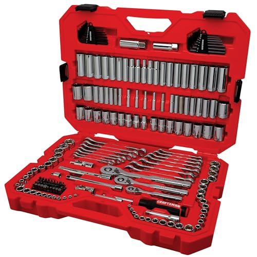 CRAFTSMAN Mechanics Tool Set, 1/4 and 3/8 Inch Drive, 189 Piece (CMMT12134)