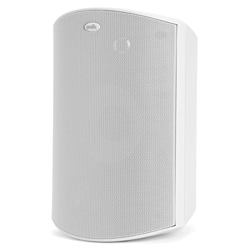 Polk Audio Atrium 8 SDI Flagship Outdoor Speaker (White) - Use as Single Unit or Stereo Pair, Powerful Bass & Broad Sound Coverage, Withstands Extreme Weather & Temperature