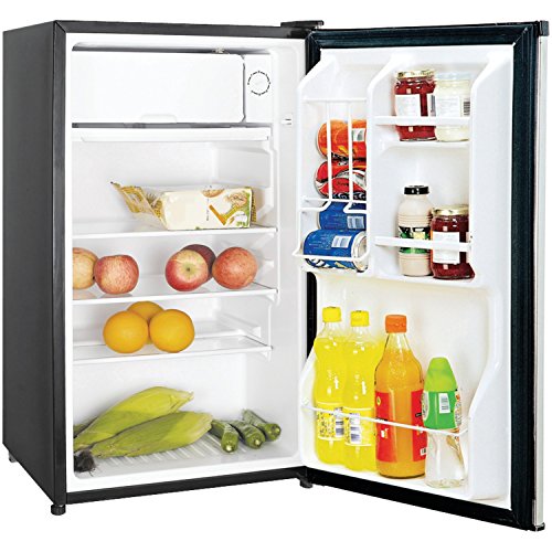 Magic Chef MCBR350S2 3.5 Cubic-Ft Refrigerator Stainless Look