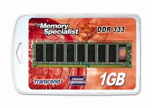 トランセンドジャパン Transcend 1GB DDR333 DIMM Memory TS333D-1024