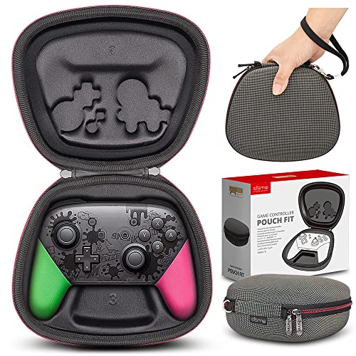 sisma Switch Controller Case Compatible with Nintendo Switch Pro Controller,Travel Safekeeping Controller Holder Protective Cover Storage Case Carrying Bag