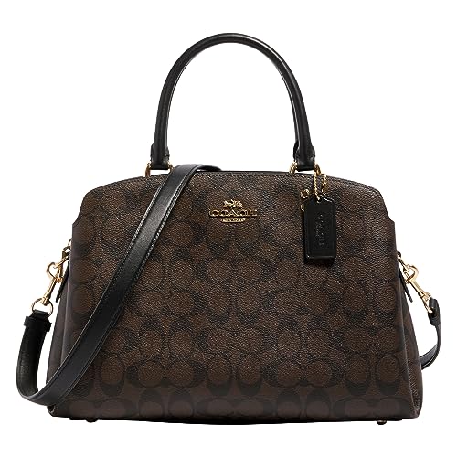 COACH Lillie Carryall, Brown Black