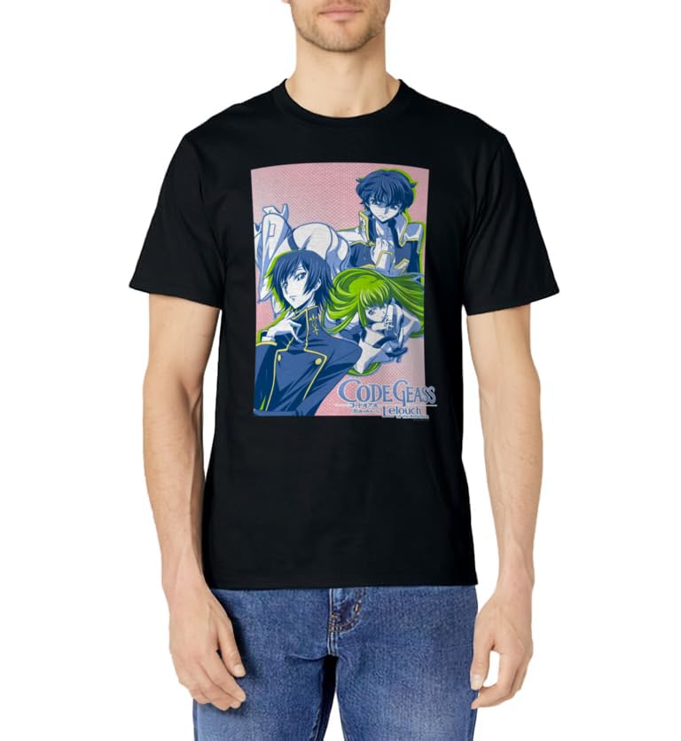 Code Geass Susaku, CC, and LeLouch T-Shirt