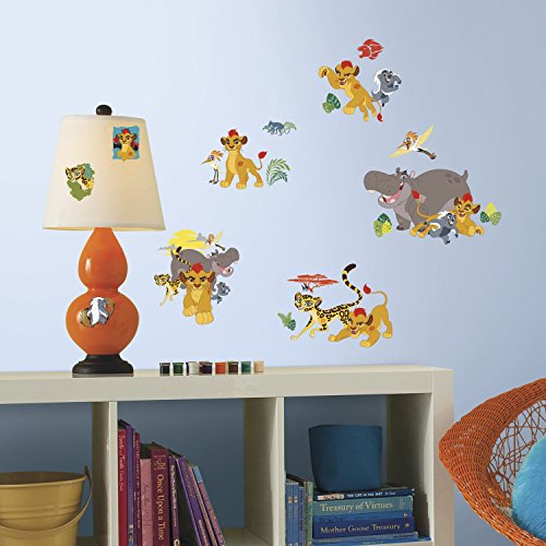 RoomMates RMK3174SCS The Lion King Lion Guard Peel and Stick Wall Decals