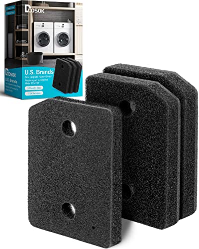 Plinth Filter Replacement for Miele T1 Dryer：9164761 Heat Pump Dryer, Dryer Spare Parts, Lint Filter Foam Sponge Replacement for Miele T1 Dryer (2)