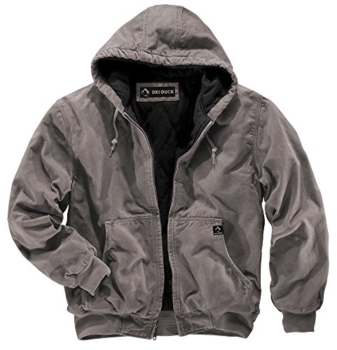 DRI Duck Men's Cheyenne Jacket (Gravel, Large)