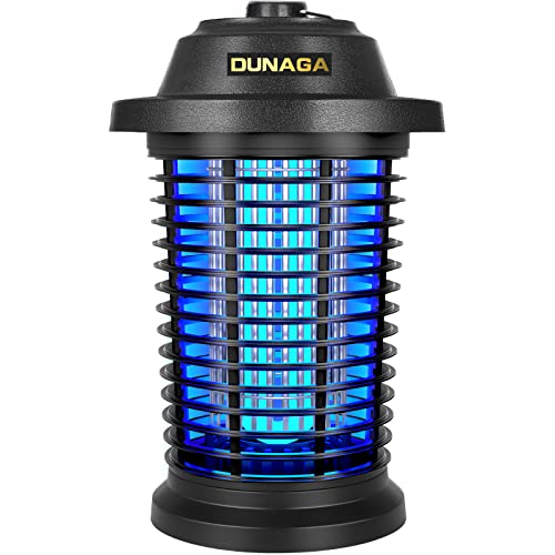 Bug Zapper Outdoor, Mosquito Zapper Fly Zapper for Outdoor Indoor, Mosquito Killer for Home, Backyard, Patio, Black