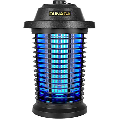 Bug Zapper Outdoor, Mosquito Zapper Fly Zapper for Outdoor Indoor, Mosquito Killer for Home, Backyard, Patio, Black