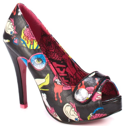 Iron Fist Glamour Guts Platform - Black