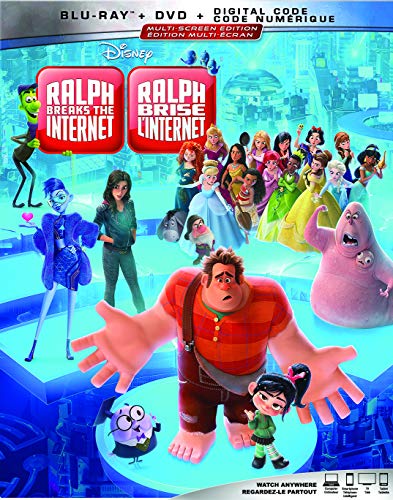 Ralph Breaks the Internet [Blu-ray + DVD + Digital HD]