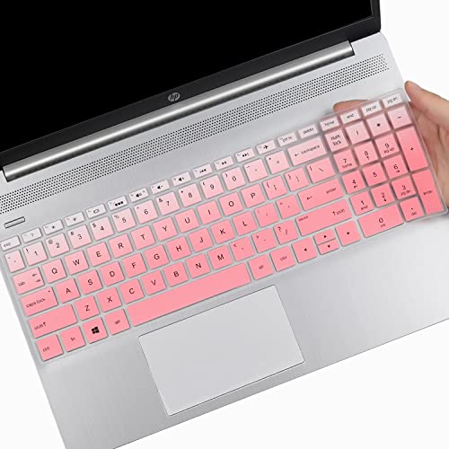 Keyboard Cover for 15.6 HP Laptop 15-dw 15-dy 15-ef 15-da/db/bs 15-dy5033dx 15-dy5073dx 15-dy2703dx 15-dy1023dx 15-dw0083wm 15-ef2126wm 15-da0014dx, Envy x360 15m-dr/ds 17-bs/bw, Pavilion 15-cs/cc