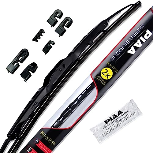 Piaa 95065 26-Inch (650mm) Super Silicone Wiper Blade, Premium All-Season OEM Windshield Wiper Replacement