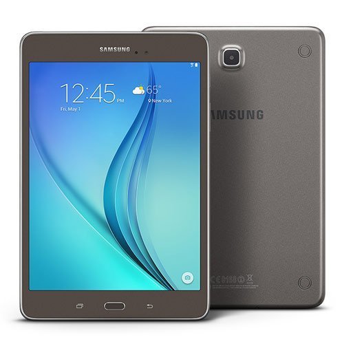 Samsung Galaxy Tab A 8.0' 16GB (Wi-Fi), Smoky Titanium (Renewed)