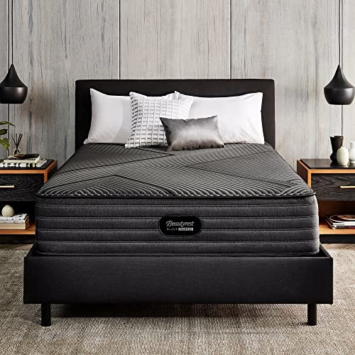 Beautyrest Black Hybrid LX-Class 13.5” Firm Queen Mattress, Cooling Technology, Supportive, CertiPUR-US, 100-Night Sleep Trial, 10-Year Limited Warranty