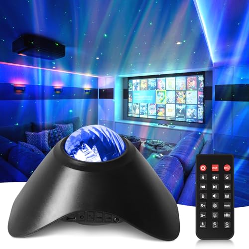 esonstyle Star Projector, Galaxy Projector for Bedroom, Night Light Projector with Bluetooth Speaker and White Noise for Kids Adults, Room Decor, Party, Gift