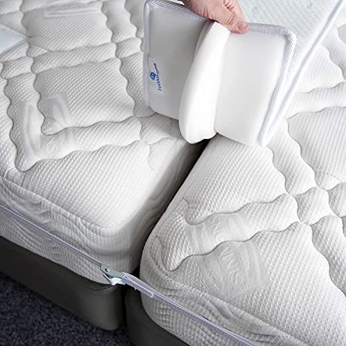 FeelAtHome Twin to King Bed Converter Kit (8' Class) - Bed Bridge - Twin Bed Connector King Maker - Twin & Twin XL Bed Connector to King - Twin Bed Mattress Connector Bridge - King Bed Conversion Kit