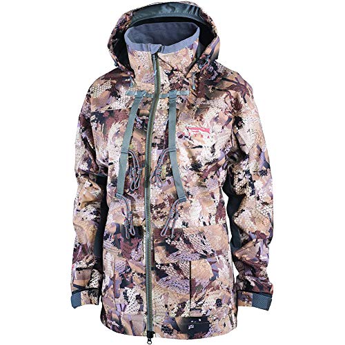 Sitka Women's Hudson Waterproof Insulated Hunting Jacket, Optifade Waterfowl, Small