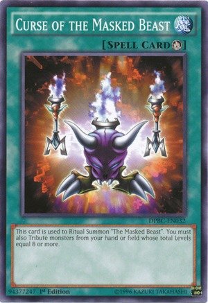 YU-GI-OH! - Curse of The Masked Beast (DPBC-EN032) - Duelist Pack 16: Battle City - 1st Edition - Common