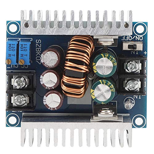 Car Power Module, DC 20A Step Down Board Constant Voltage Current Adjustable Car Charging Module LED Driver Inverter Driver Module for Car