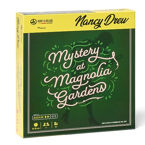 Hunt A Killer Mystery at Magnolia Gardens - Solve a Nancy Drew Mystery - for Family Game Night with Documents & Puzzles - Murder Mystery Game for Adults & Kids - Solve Crimes at Date Night - Ages 14+