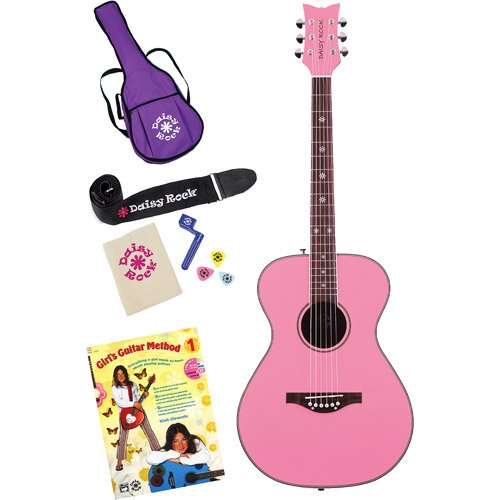 Daisy Rock Pixie Standard-Size 40' Acoustic Guita