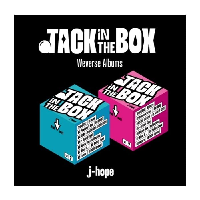 BTS J-HOPE Jack In The Box Weverse Album 2 Version SET Contents+Tracking Sealed
