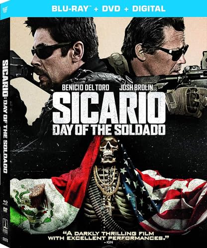 Sicario: Day of the Soldado [Blu-ray + DVD + Digital]